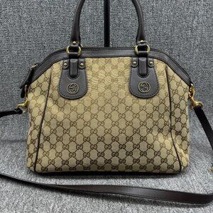 Gucci Leather Satchel Bag 450-083125